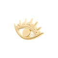 14Kt Yellow Gold Threadless Evil Eye Top
