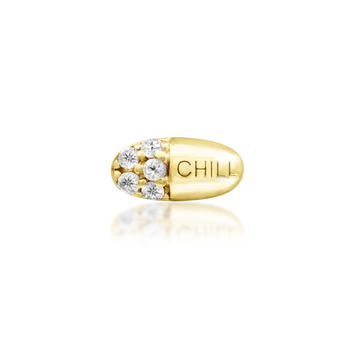 Chill Pill White CZ