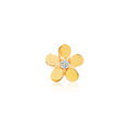 Gold CZ Flower