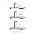 Titanium Internally Threaded 16g post with M0.9 Threading Microdermal V2 Anchor Base