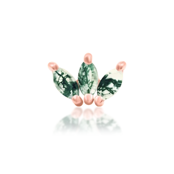 Moss Marquise Fan