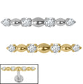 Titanium Internal Sorline Jewelled Top