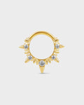 "AMENI" | TITANIUM | 24k GOLD
