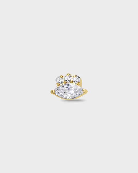 "ELYN" | TITANIUM | 24k GOLD