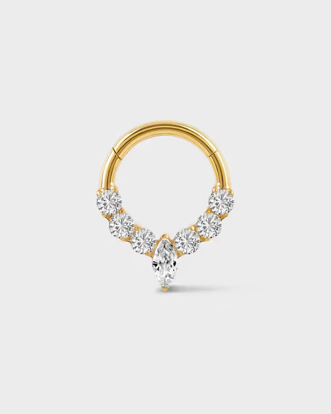 "NEPRI" | TITANIUM | 24k GOLD