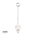 14Kt White Gold Hasbro Ouija Planchette Dangle Charm