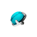 Titanium Internally Threaded Prong Set Turquoise Tops