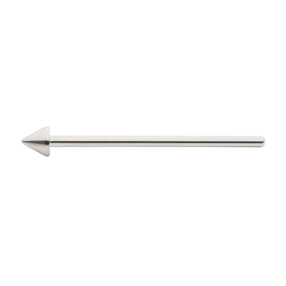 Titanium Spike Top Nose Pin