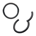 Black PVD Titanium Basic Hinged Segment Clicker