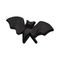 Black PVD Titanium Threadless Open Wings Bat Top