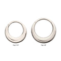 Titanium Sleek Dome Septum Front Facing Hinged Segment Clicker