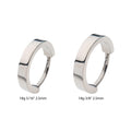 Titanium with Design 2.5mm Thick Hinged Segment Clicker