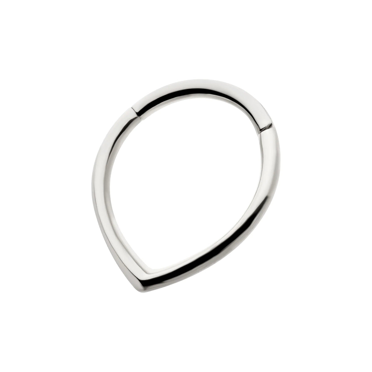 Titanium Teardrop Hinged Segment Clicker