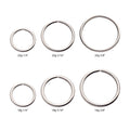 Titanium Seamless Split Ring