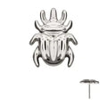 Titanium Threadless Beetle Top