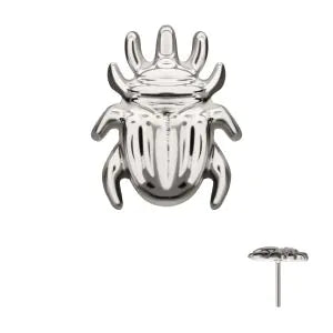 Titanium Threadless Beetle Top