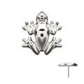 Titanium Threadless Frog Top