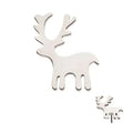 Titanium Threadless Christmas Reindeer Top
