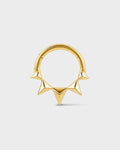 "VERA" | TITANIUM | 24k GOLD
